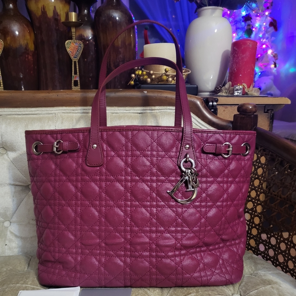 Authentic Christian Dior Panarea tote bag